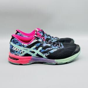 ASICS Shoes Womens 8.5 Multicolor Triathlon Gel Noosa Tri Running Bike Sneakers